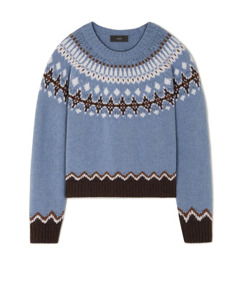 Alanui Sweet Winter Sweater Celestial/Multicolo