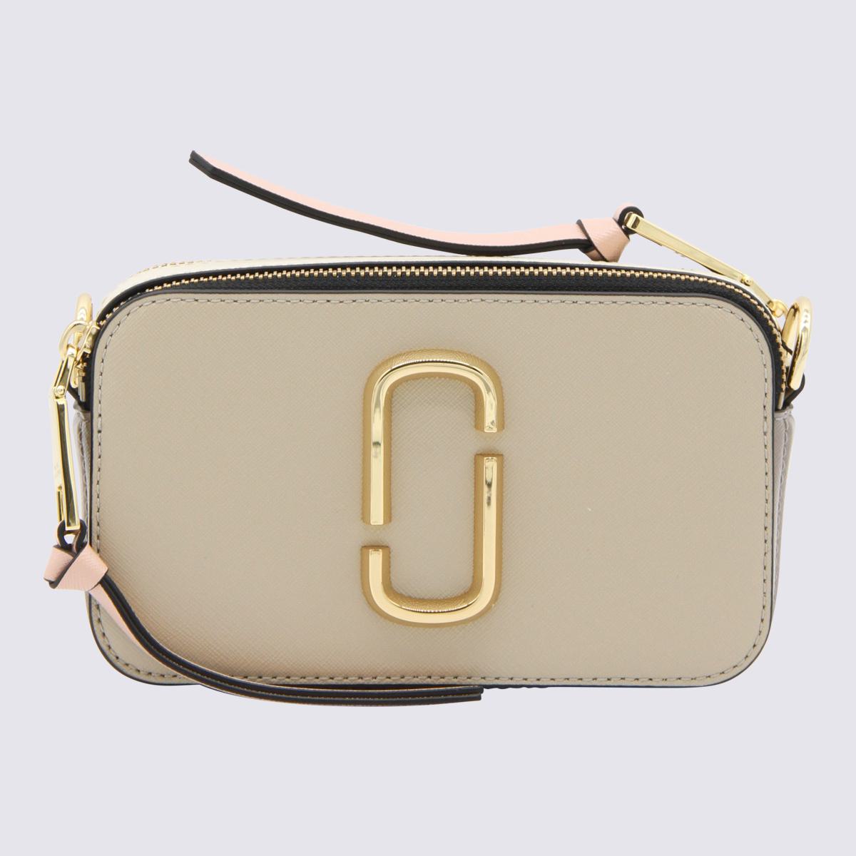 Marc Jacobs Beige Läder The Snapshot Axelväska