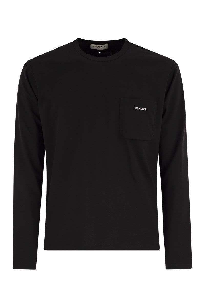 Premiata bomullsjersey-t-shirt