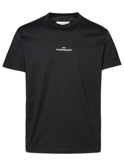 Maison Margiela svart bomulls-T-shirt