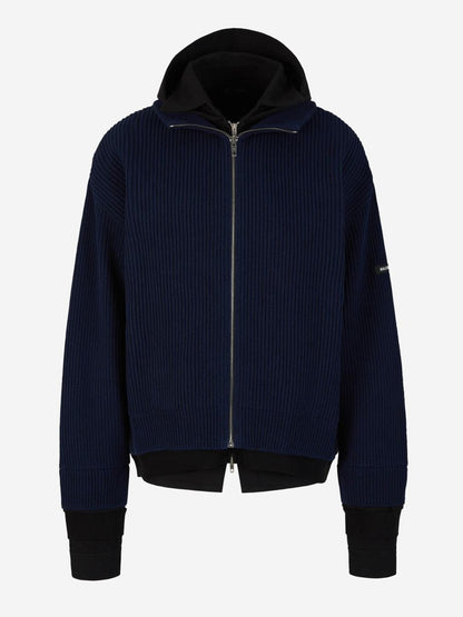 Balenciaga Tröja med dragkedja och huva