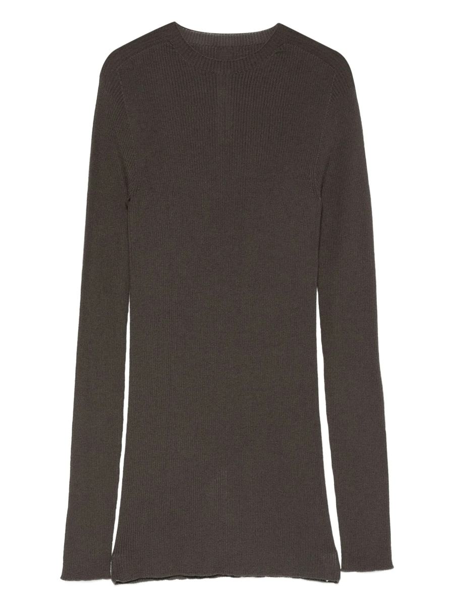 Rick Owens Ribbade Rundhalsade Kläder
