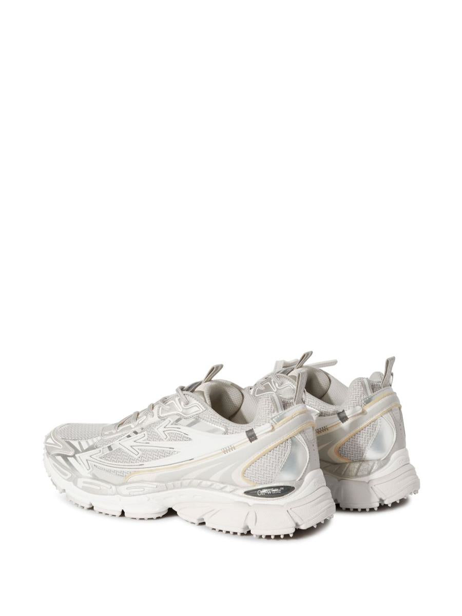 Off-white platta skor