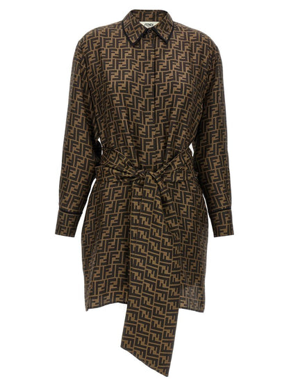 Fendi Ff Monogram Klänning