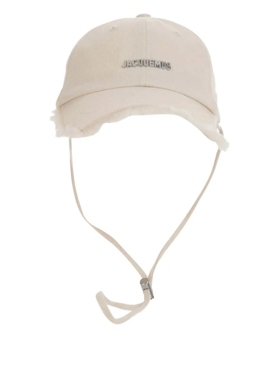 Jacquemus Artichaut basebollkeps med sliten kant