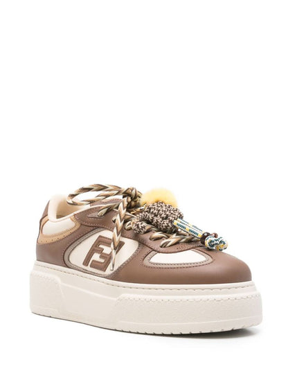 Fendi Fendi Match Charm-utsmyckade sneakers