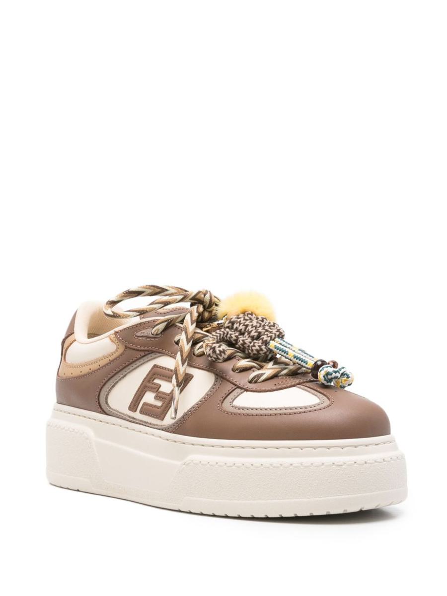 Fendi Fendi Match Charm-utsmyckade sneakers