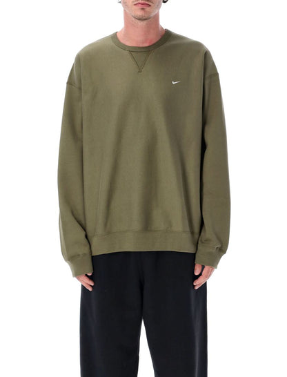 Nike Solo Swoosh fleece-tröja