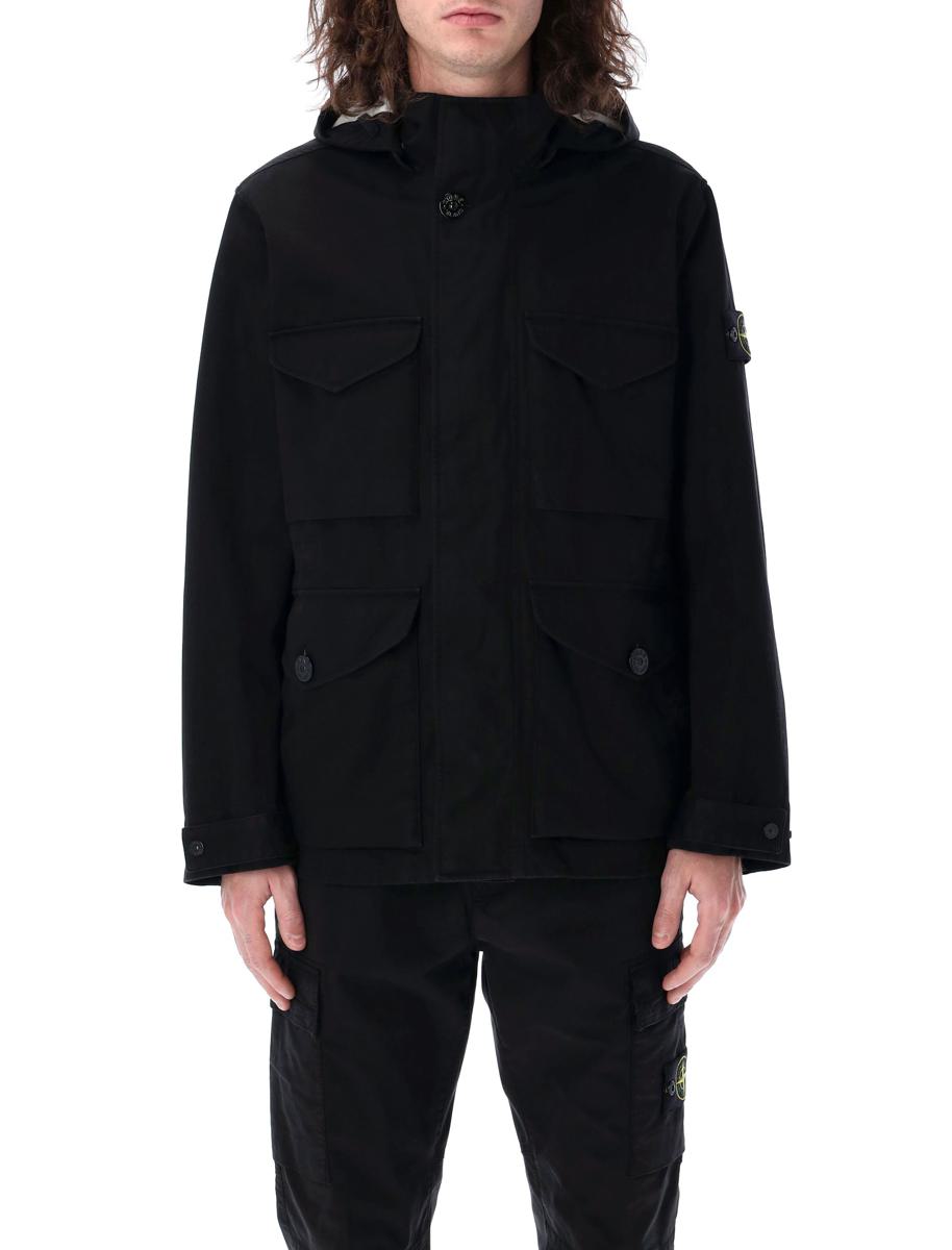 Stone Island Raso Gommato Huvjacka