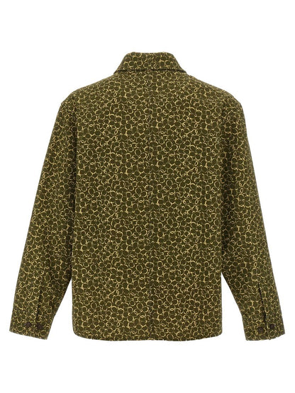 Maison Kitsune blommig överskjorta