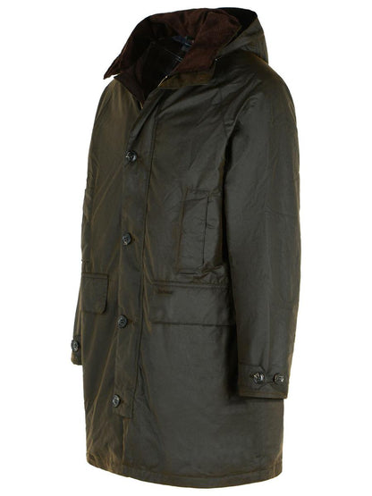 Barbour 'Beudale' Brun Vaxad Bomullsparka