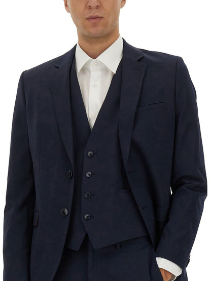 Hugo Boss Slim Fit Tredelad Kostym