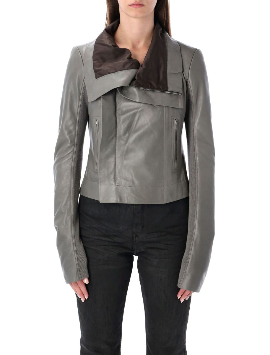Rick Owens Lammskinnjacka