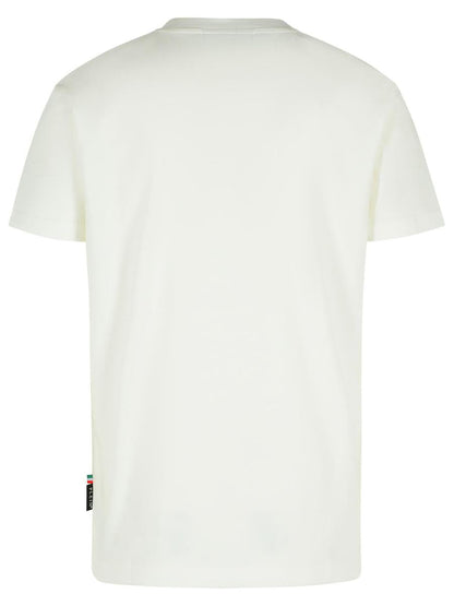 Philipp Plein Vit Bomulls-T-shirt