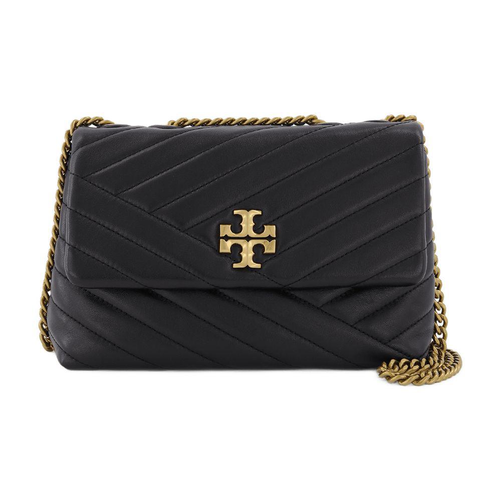 Tory Burch Kira Chevron Liten Hobo-väska