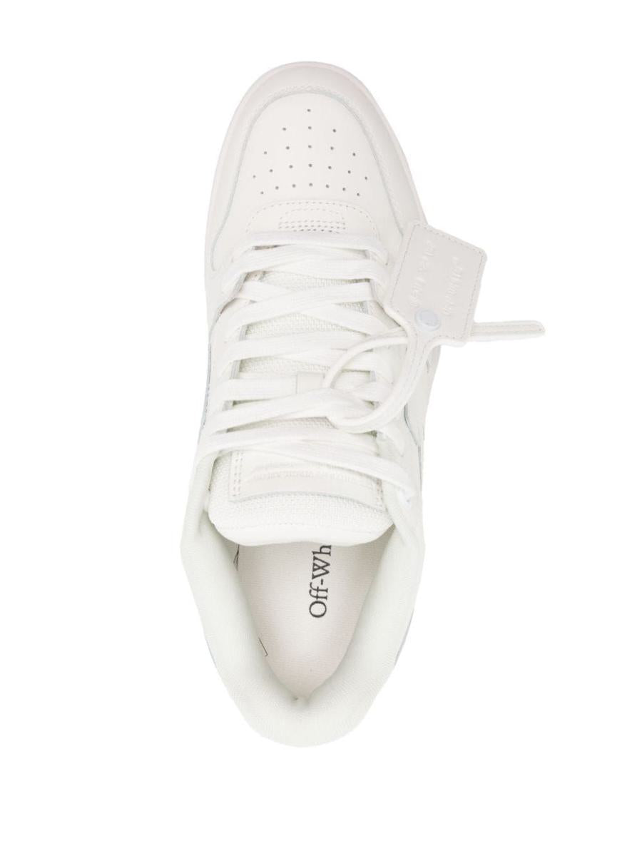 Off-white platta skor