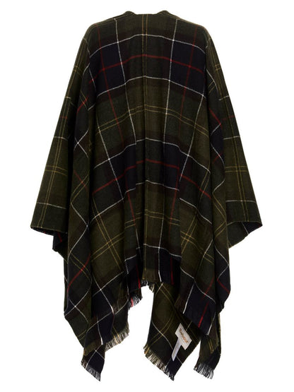 Barbour 'Staffin Tartan Serape' Cape