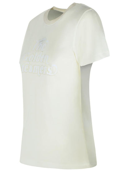 Golden Goose Vit Viskosblandad T-shirt