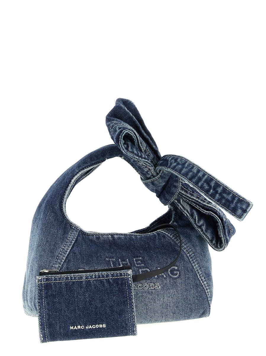 Marc Jacobs handväska med 'The Bow Denim Mini Sack'
