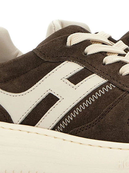 Hogan H630 Sneakers i mocka och läder