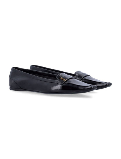 Saint Laurent Poppy Ballerinas