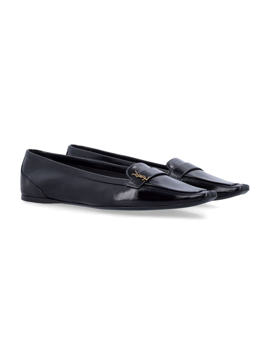 Saint Laurent Poppy Ballerinas