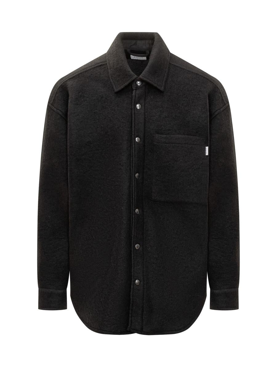 Amish Amish Overshirt Svart Herr