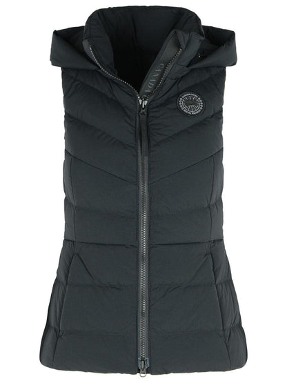 Canada Goose svart väst i polyamidblandning