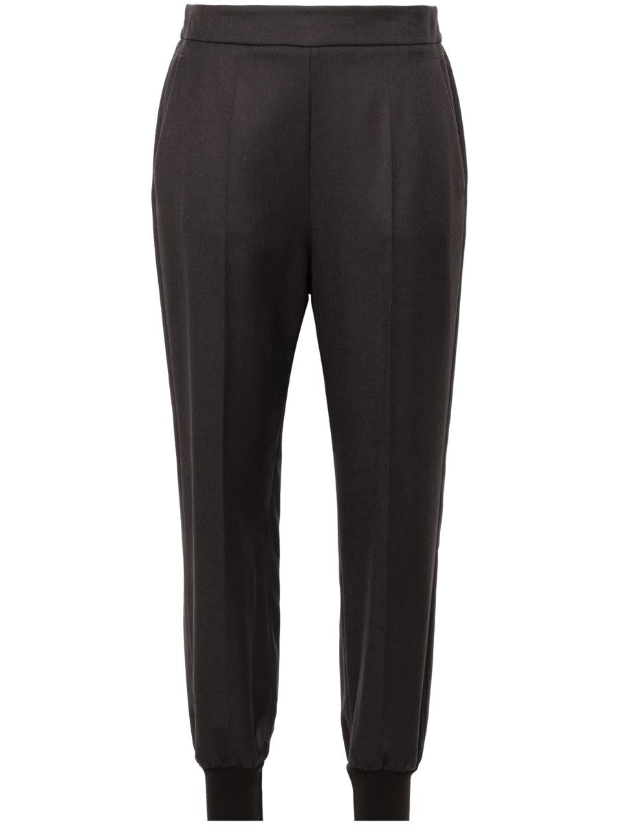 Stella McCartney avsmalnande ullbyxor