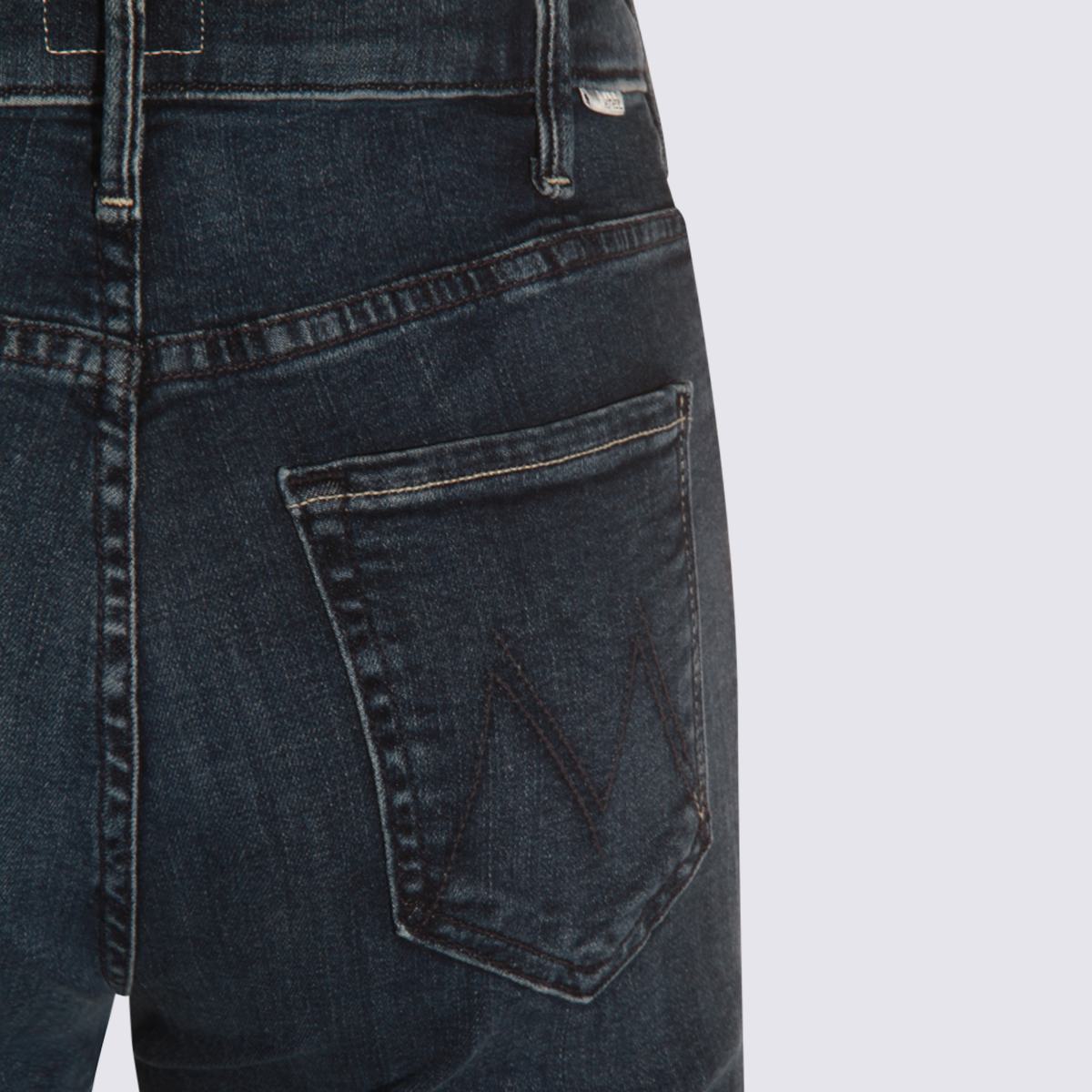 Blå bomullsjeans från Mother