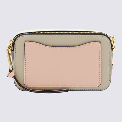 Marc Jacobs Beige Läder The Snapshot Axelväska