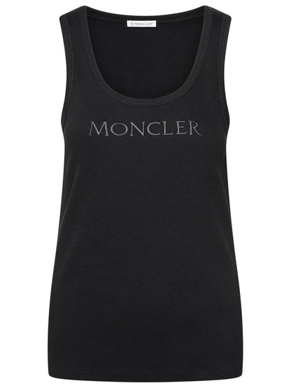 Moncler Svart Linne i Bomullsblandning