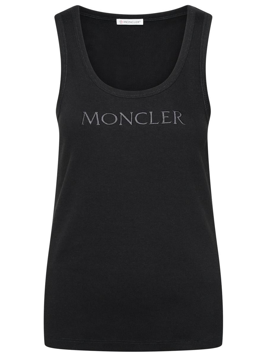 Moncler Svart Linne i Bomullsblandning