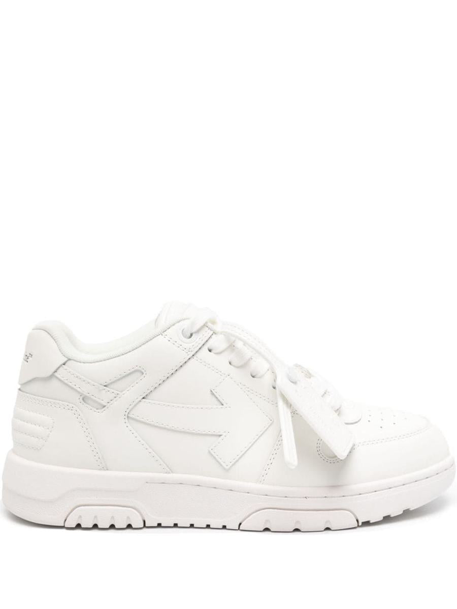 Off-white platta skor
