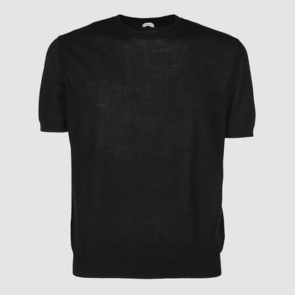 Malo svart bomulls-T-shirt
