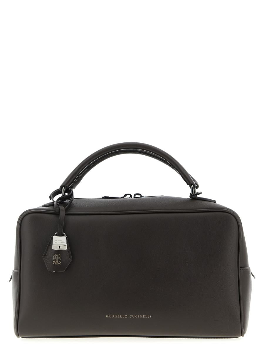 Brunello Cucinelli 'Boston Explorer' Mellanstor Handväska