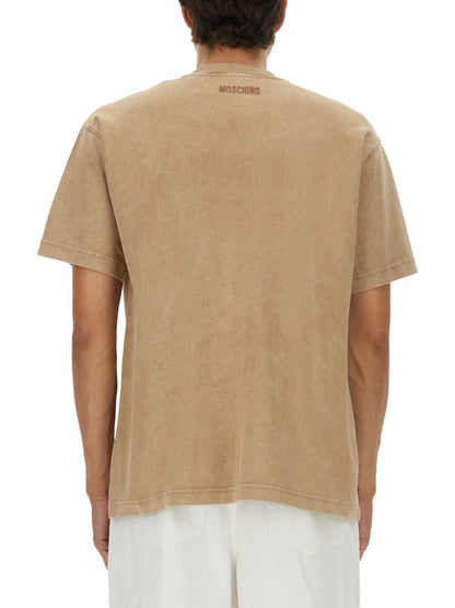 Moschino "Smiley®" T-shirt i kraftig bomull