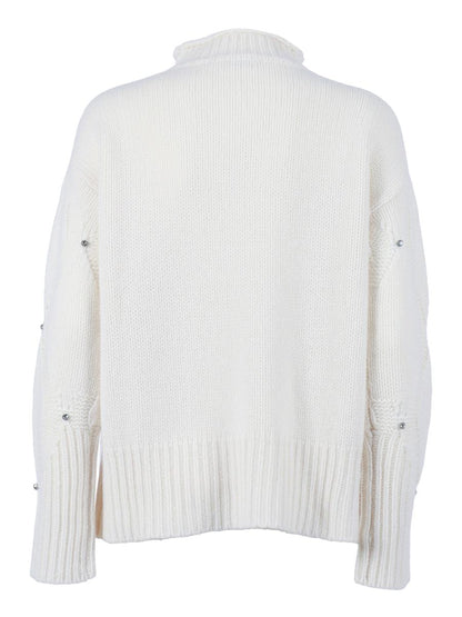 Kangra Cashmere Hög Halsringning