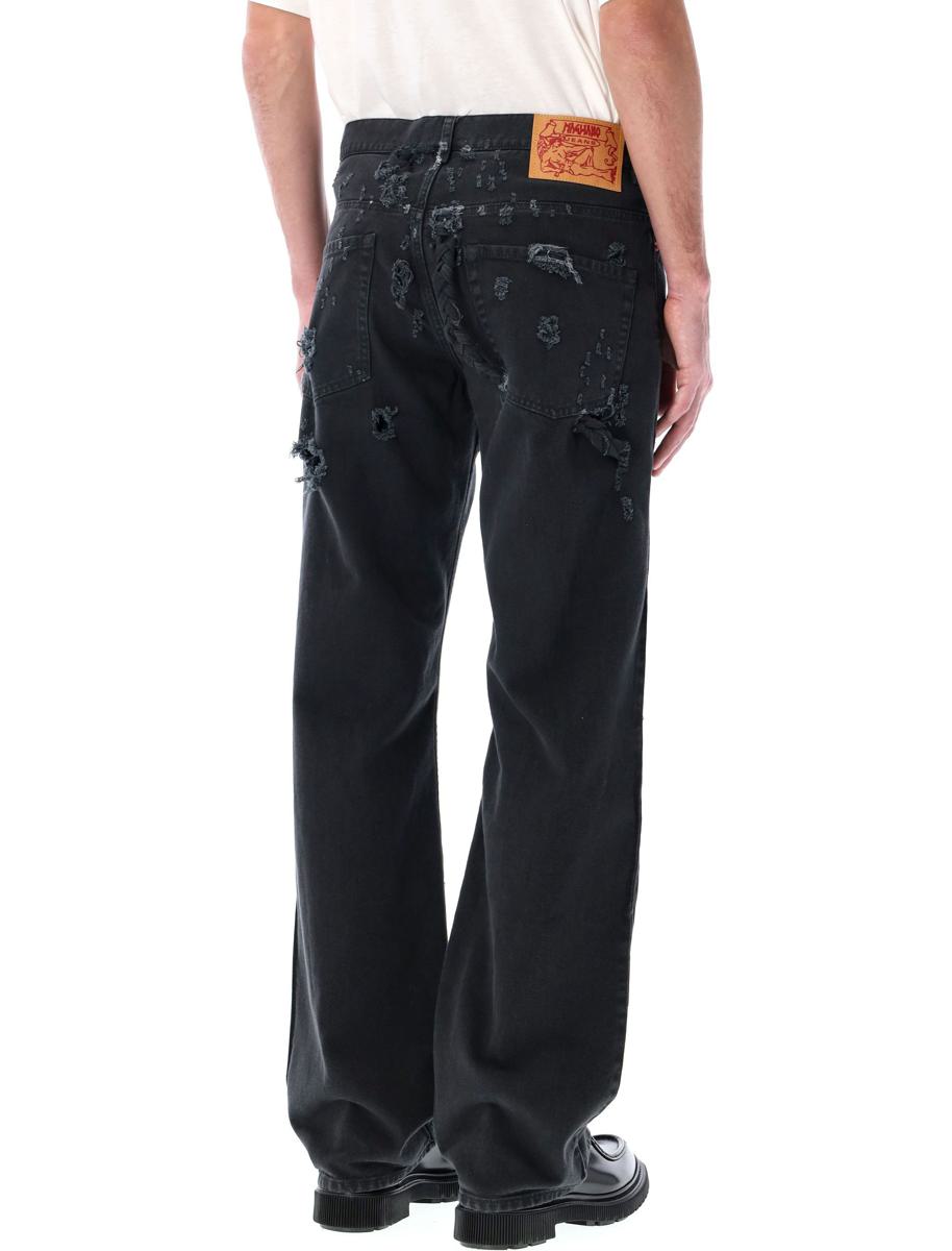 Magliano flätade jeans med rygg