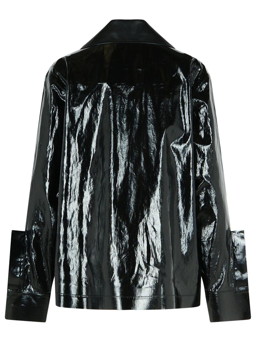 Jil Sander svart linnejacka