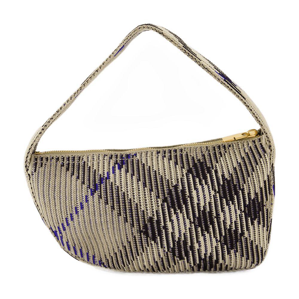 Burberry Stickad Baguette-väska