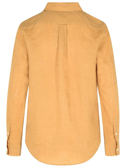 Polo Ralph Lauren Beige linneskjorta