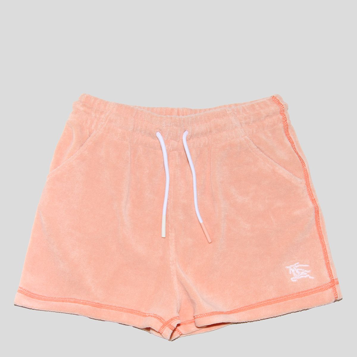 Burberry Kids Dusky Coral bomullsblandade shorts