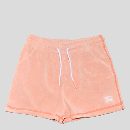 Burberry Kids Dusky Coral bomullsblandade shorts