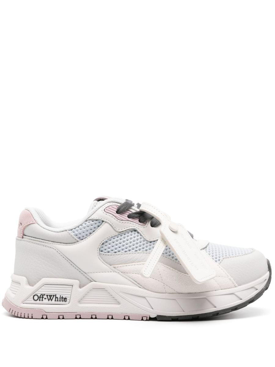 Off-white platta skor