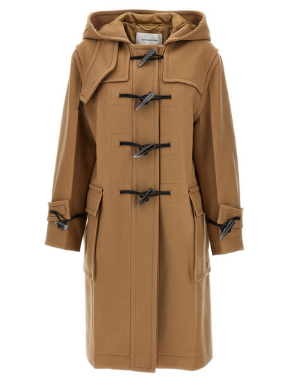Victoria Beckham 'Överdimensionerad duffel'-kappa