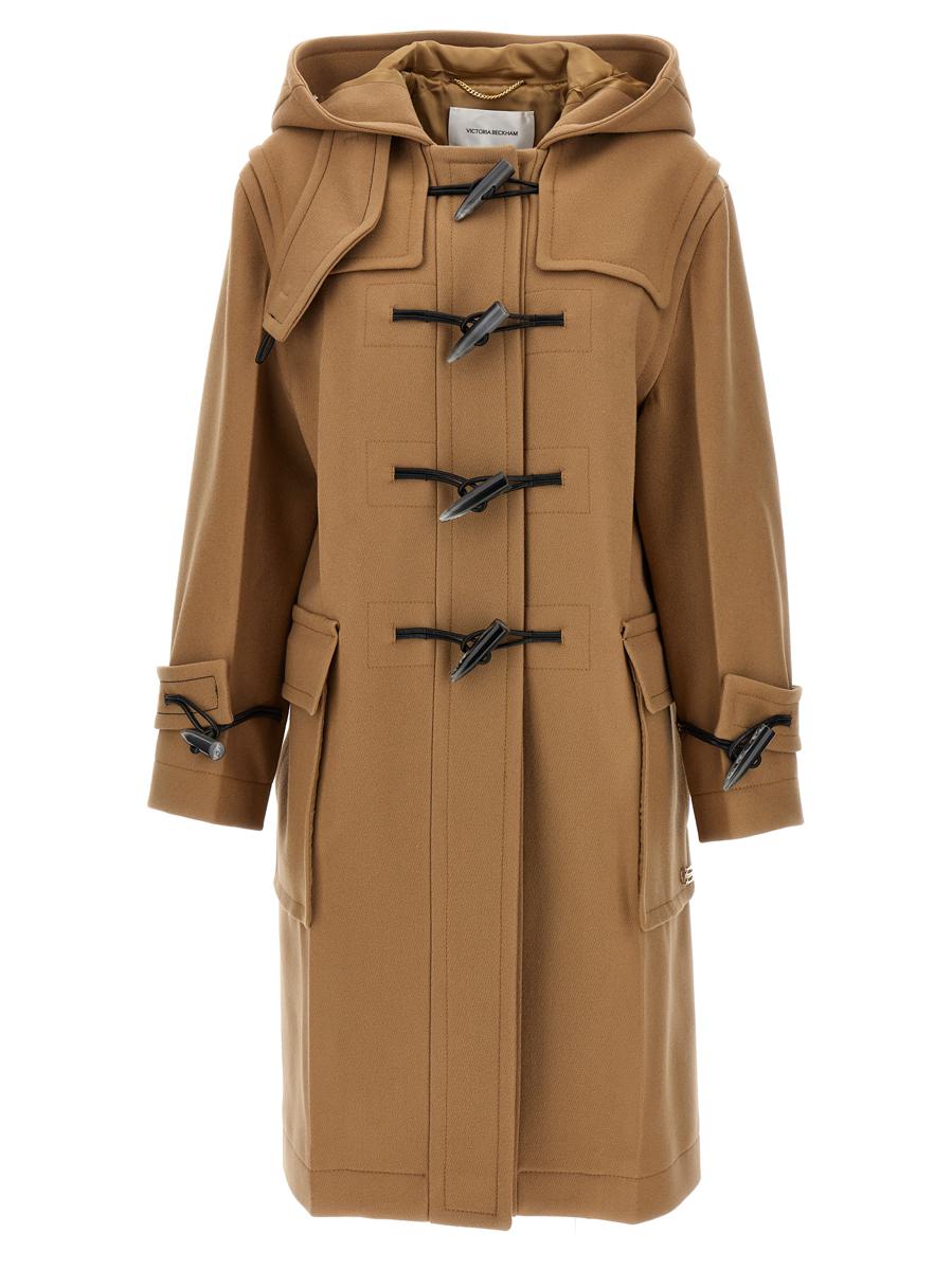 Victoria Beckham 'Överdimensionerad duffel'-kappa