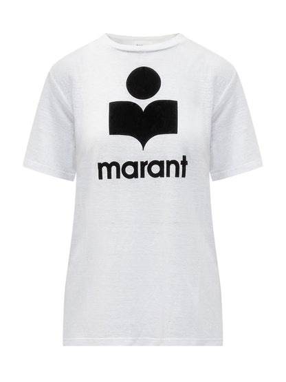 Isabel Marant Étoile Zewel T-shirt med logotyp
