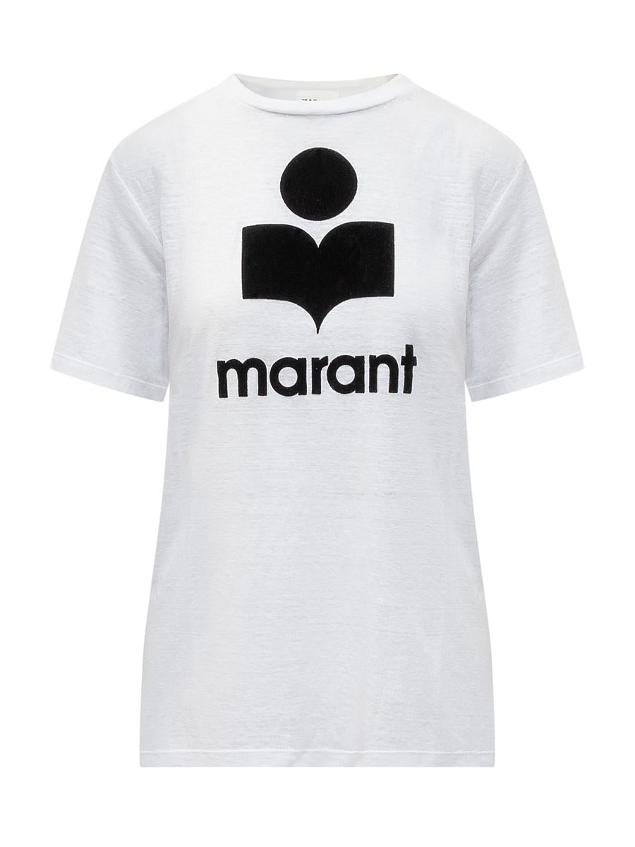 Isabel Marant Étoile Zewel T-shirt med logotyp