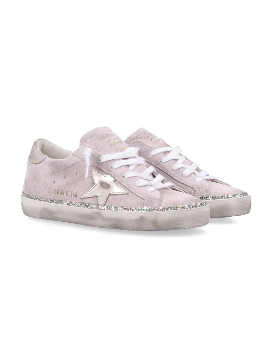 Golden Goose Super-Star Dam Sneakers Rosa Glitter